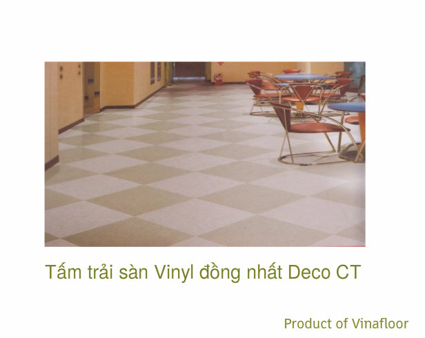 Tấm trải sàn đồng nhất Deco CT